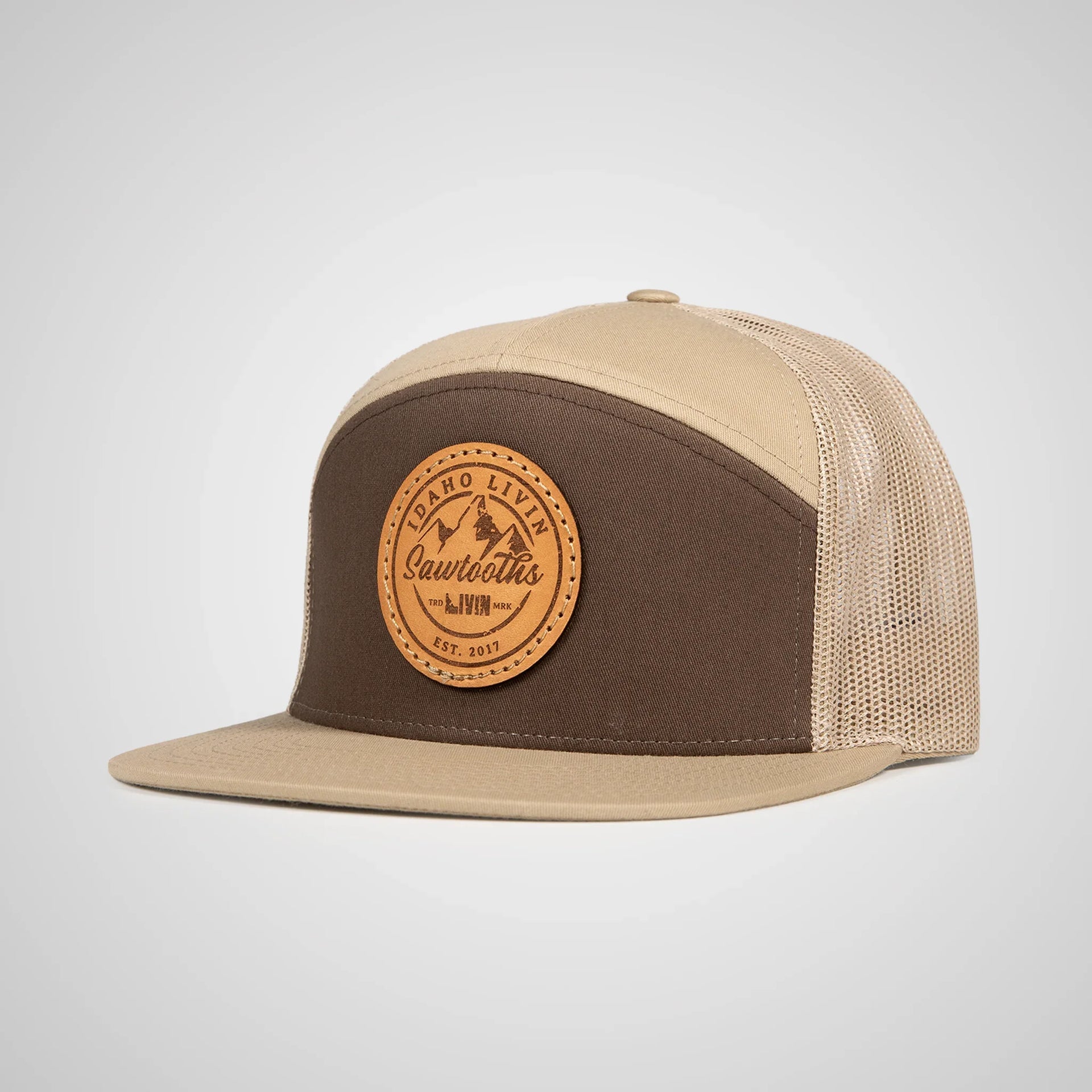 Idaho Livin: 7 Panel Patch Hat - Unisex Snapback for Men and Women
