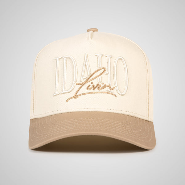 Idaho Script Retro | Beige/khaki