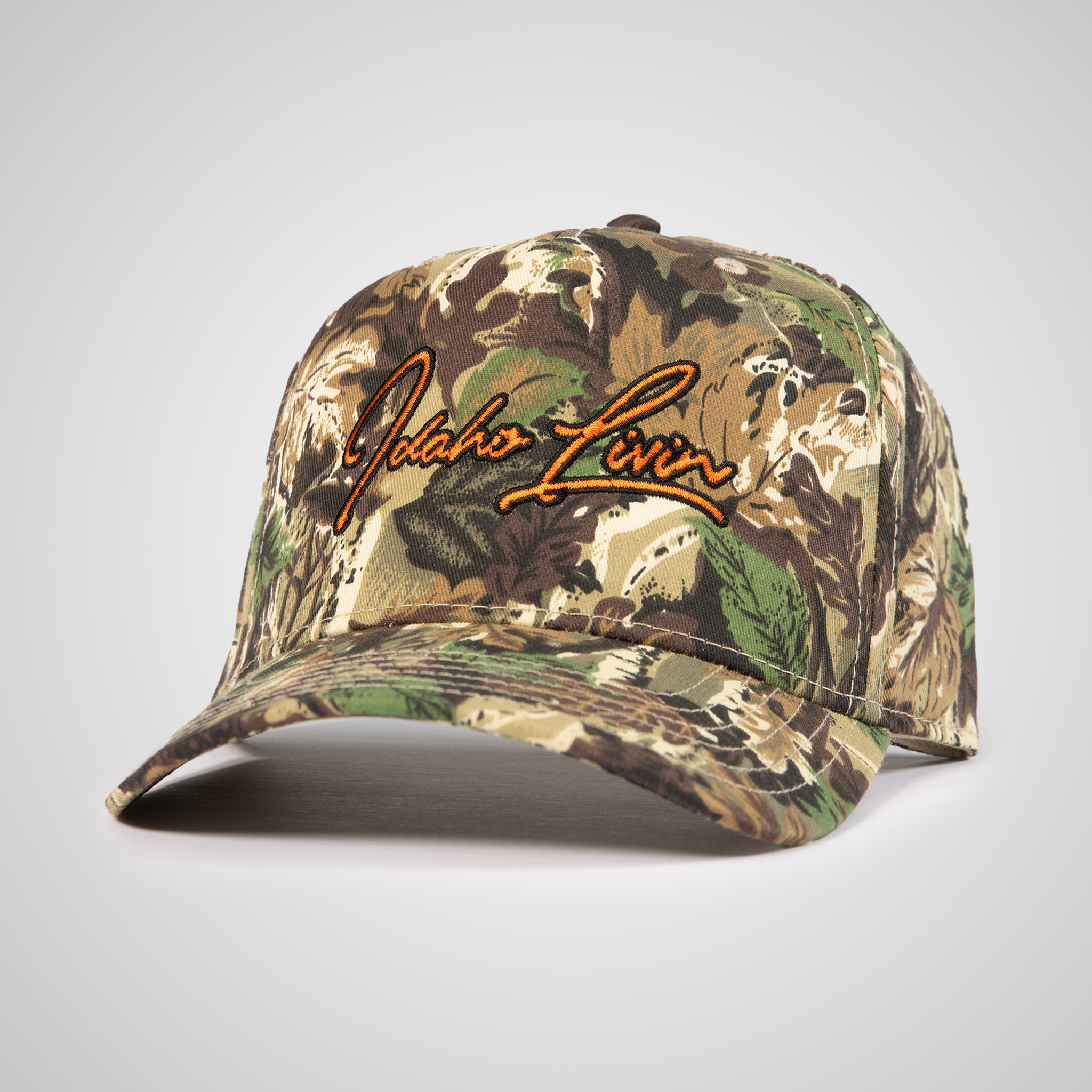 Camo Script Retro Hat