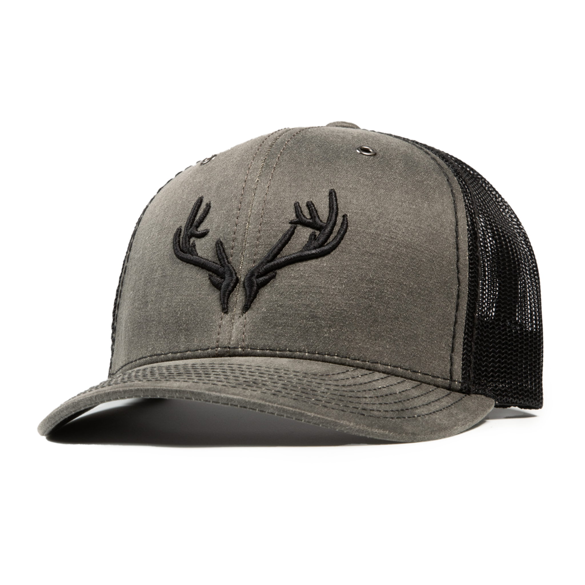 Stealth Elk Canvas Trucker Hat