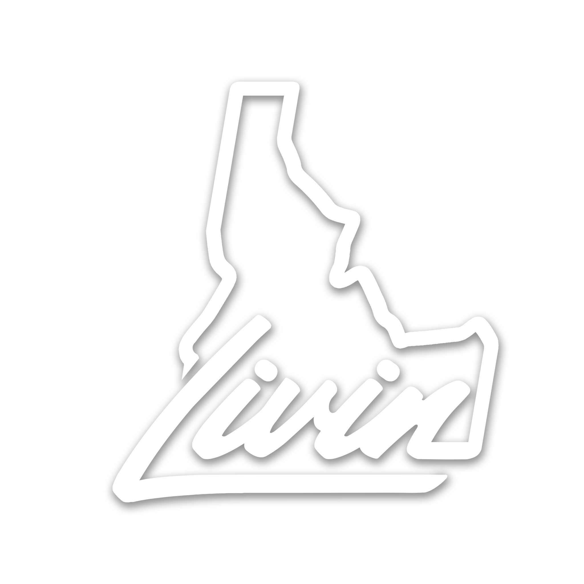 Branded Idaho Sticker