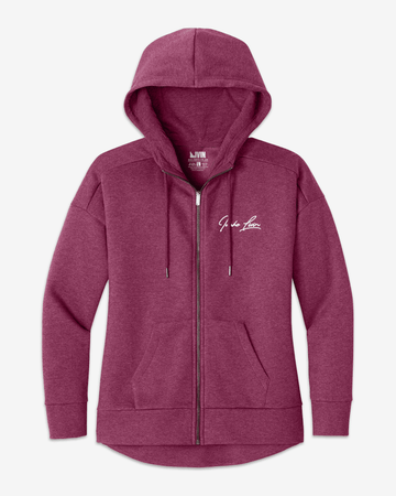Idaho Livin: Womens Zip-Up Hoodie – Ultra-Soft Fleece with Relaxed