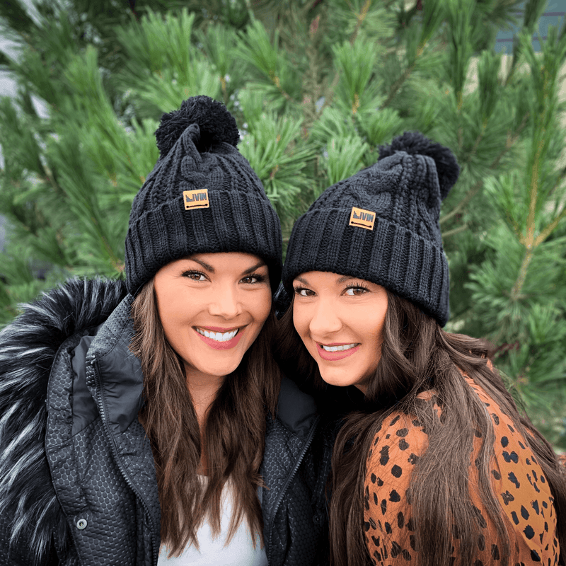 Women's Pom Pom Beanie Idaho Livin